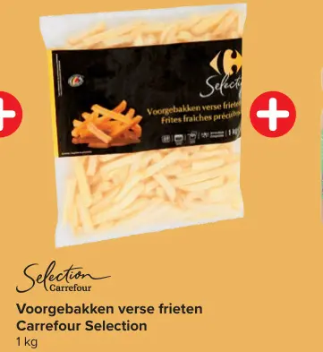 Promotie: Voorgebakken verse frieten