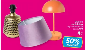 Aanbieding: Diverse verlichting