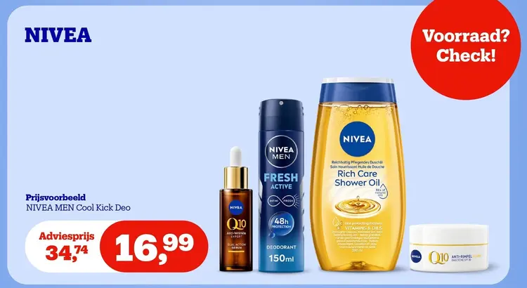 Promotie: Nivea verzorgingsproducten