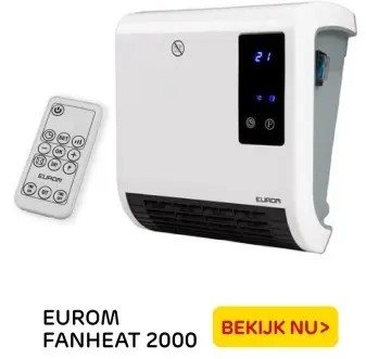 Aanbieding: EUROM FANHEAT 2000