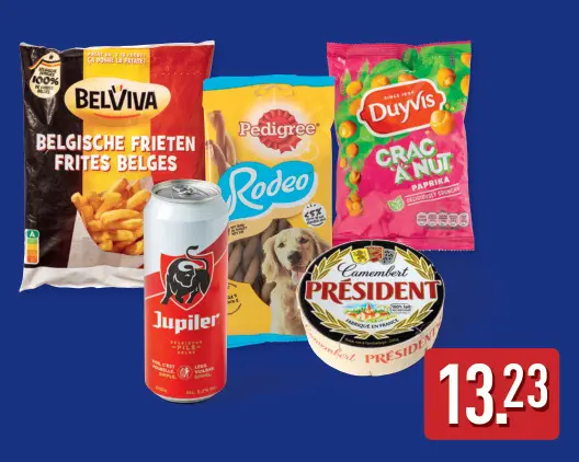 Promotie: Belgische Frites, Pedigree Rodeo, Duyvis Crac