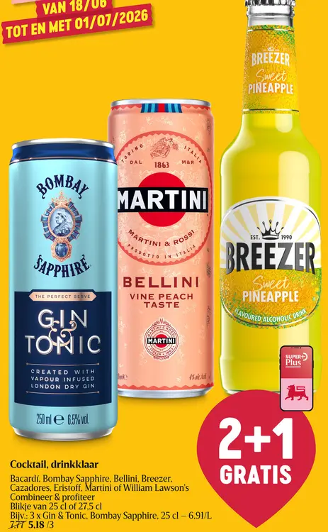 Promotie: Cocktail, drinkklaar
