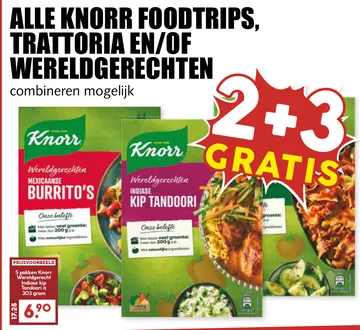 Aanbieding: Alle Knorr foodtrips, trattoria en/of wereldgerechten