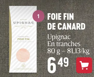 Offre: Foie fin de canard