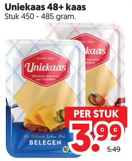 Aanbieding: Uniekaas 48+ kaas