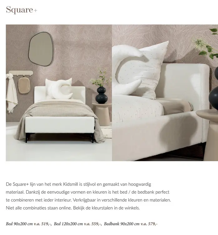 Aanbieding: Square+ Bed