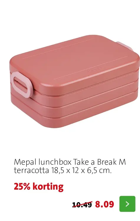 Aanbieding: lunchbox Take a Break M