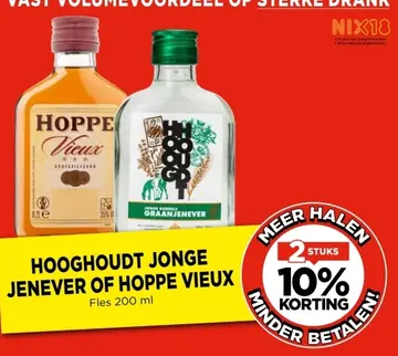 Aanbieding: HOOGHOUDT JONGE JENEVER OF HOPPE VIEUX