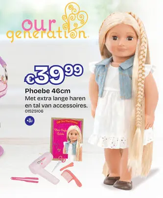 Aanbieding: Phoebe 46cm pop