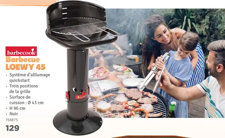 Offre: Barbecue LOEWY 45