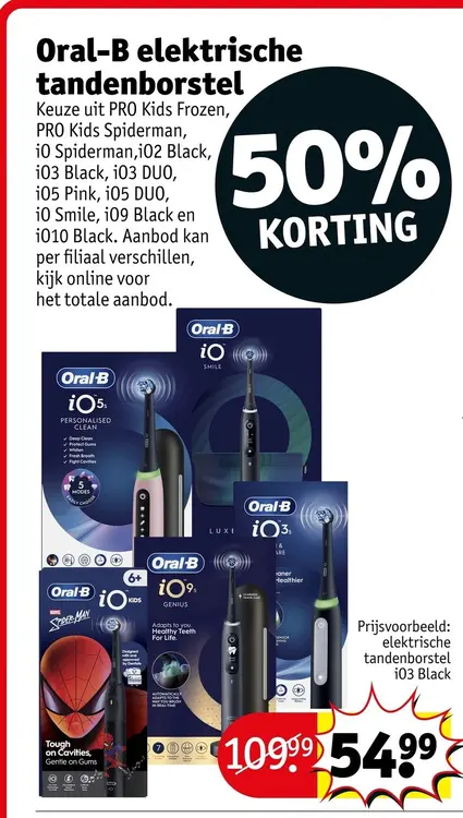 Aanbieding: Oral-B elektrische tandenborstel