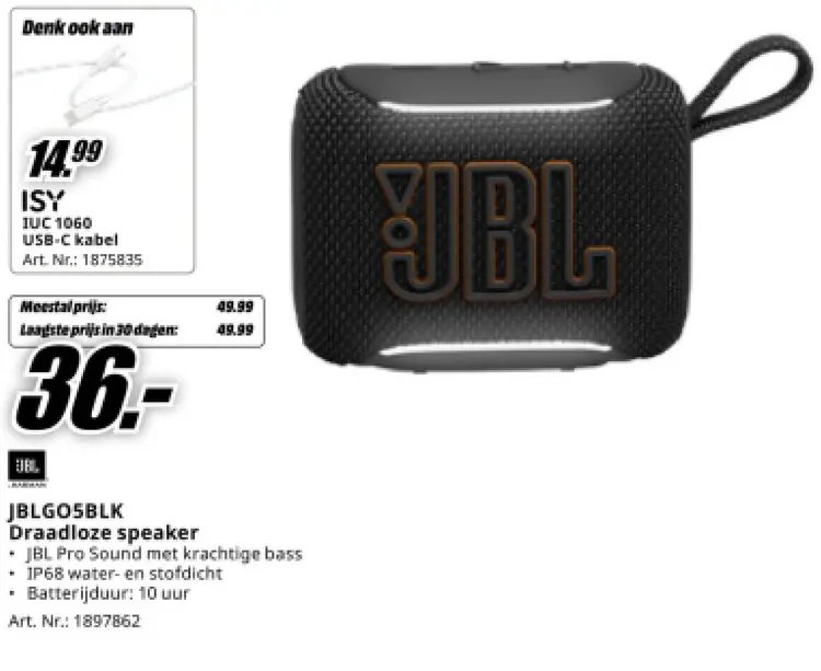 Aanbieding: Draadloze speaker