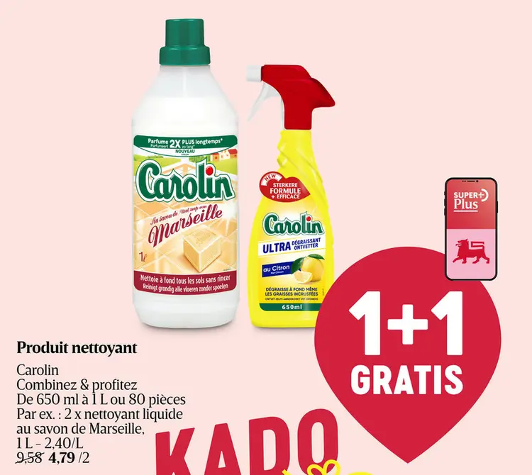 Offre: Produit nettoyant