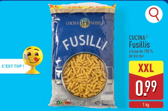 Offre: Fusillis