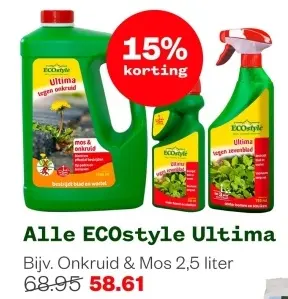 Aanbieding: Alle ECOstyle Ultima