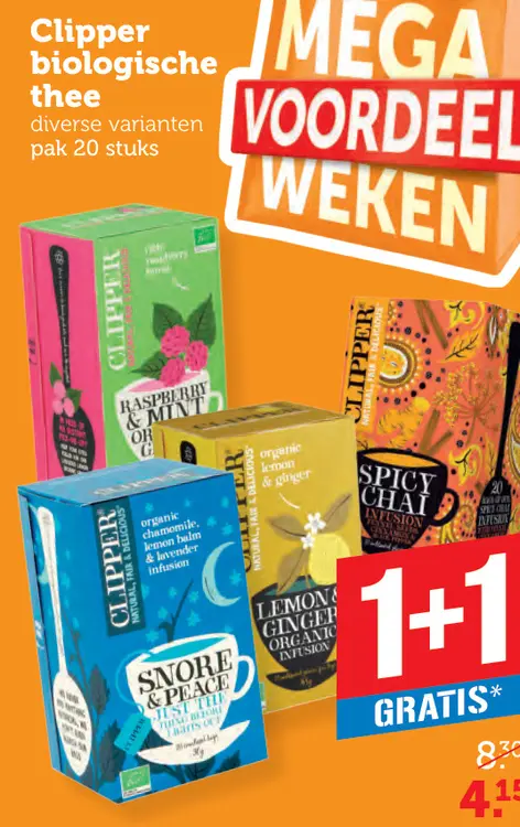 Aanbieding: biologische thee