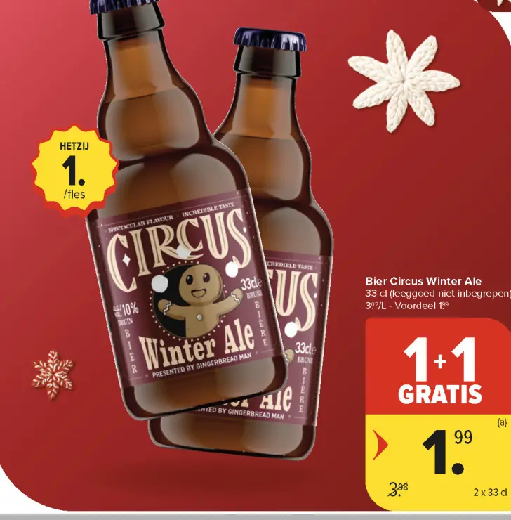 Promotie: Circus Winter Ale