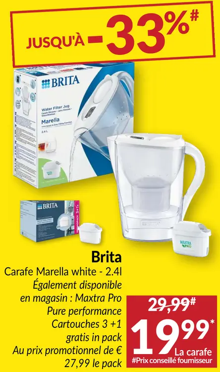 Offre: Carafe Marella white