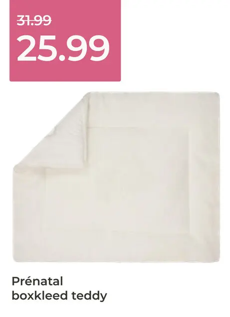 Aanbieding: boxkleed teddy