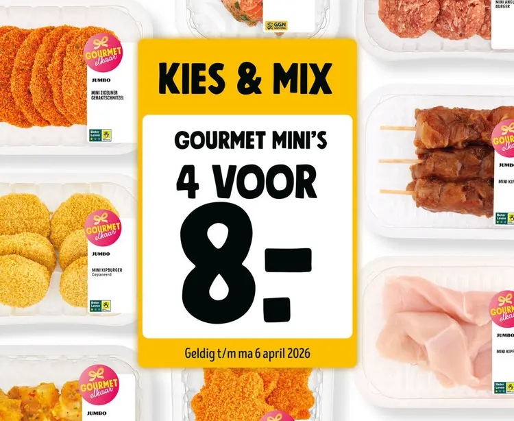 Aanbieding: Gourmet Mini's