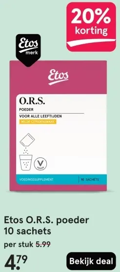 Aanbieding: O.R.S. poeder