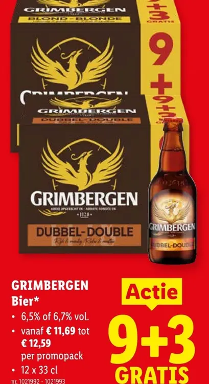 Promotie: Grimbergen Bier