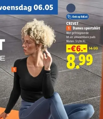 Aanbieding: Dames sportshirt