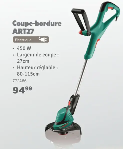 Offre: Coupe-bordure ART27