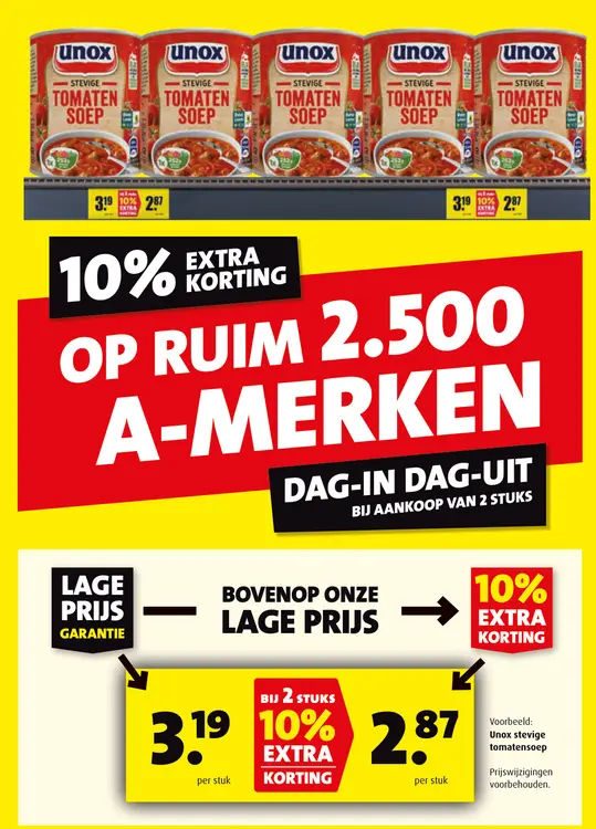 Aanbieding: Tomaten soep