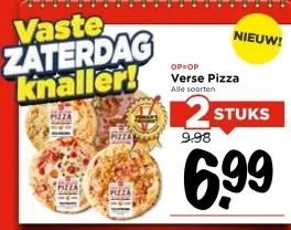 Aanbieding: Verse Pizza