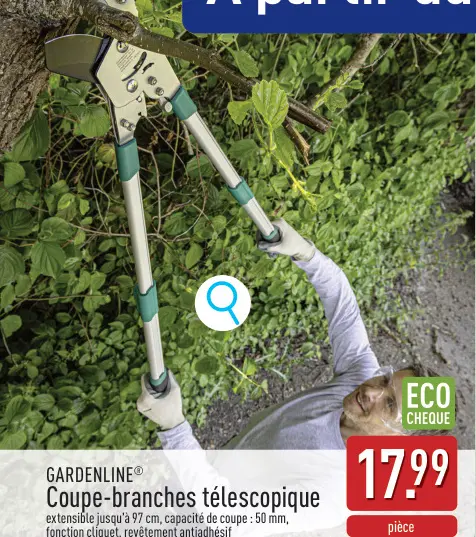 Offre: GARDENLINE® Coupe-branches télescopique