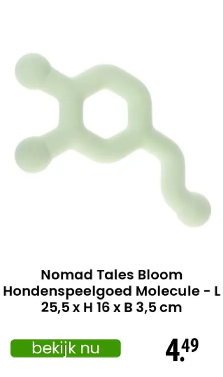 Aanbieding: Nomad Tales Bloom Hondenspeelgoed Molecule