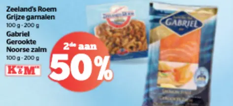 Promotie: Grijze garnalen, Gerookte Noorse zalm
