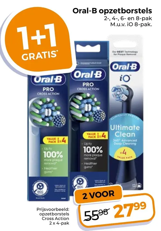 Aanbieding: Oral-B opzetborstels