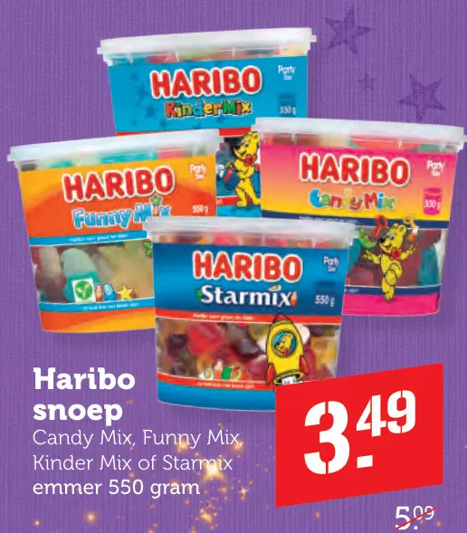 Aanbieding: Haribo snoep
