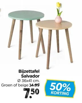 Aanbieding: Bijzettafel Salvador
