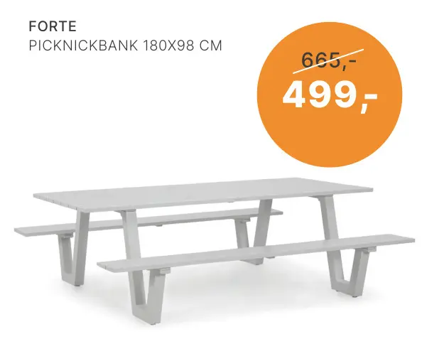 Aanbieding: Picknickbank