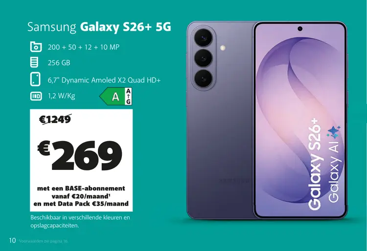 Promotie: Samsung Galaxy S26+ 5G