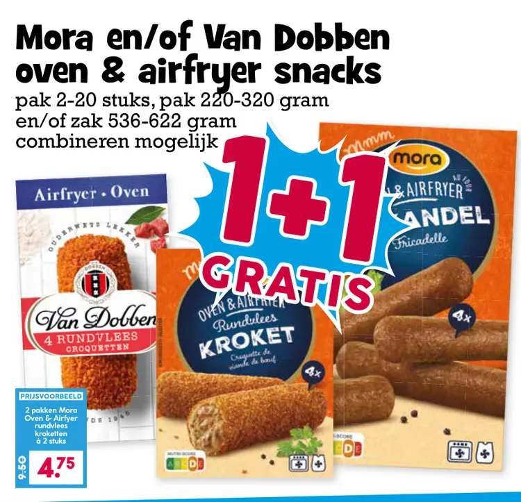 Aanbieding: oven & airfryer snacks