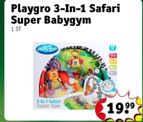 Aanbieding: 3-In-1 Safari Super Babygym
