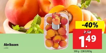 Aanbieding: Abrikozen
