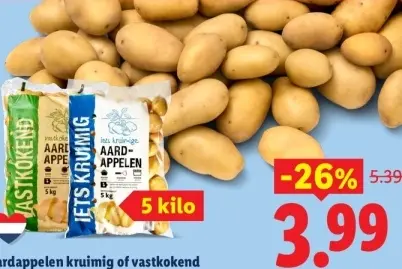 Aanbieding: Aardappelen kruimig of vastkokend
