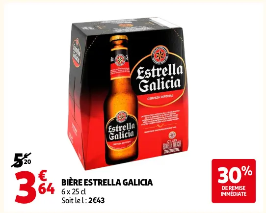 Promotie: Bière Estrella Galicia