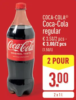 Offre: Coca-Cola regular