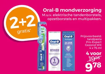 Aanbieding: Oral-B mondverzorging