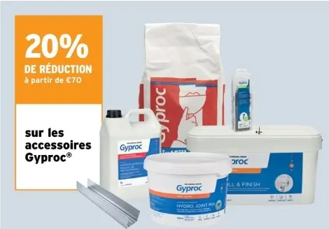 Offre: Gyproc accessories