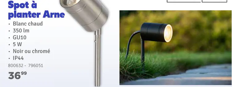 Offre: Spot à planter Arne