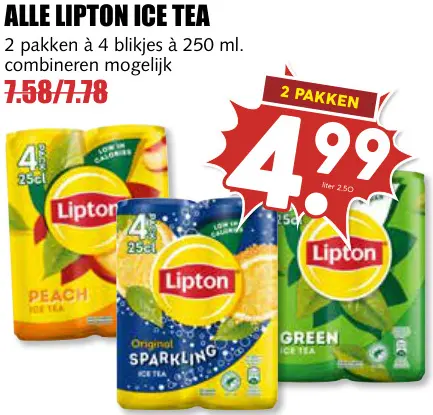Aanbieding: Ice tea