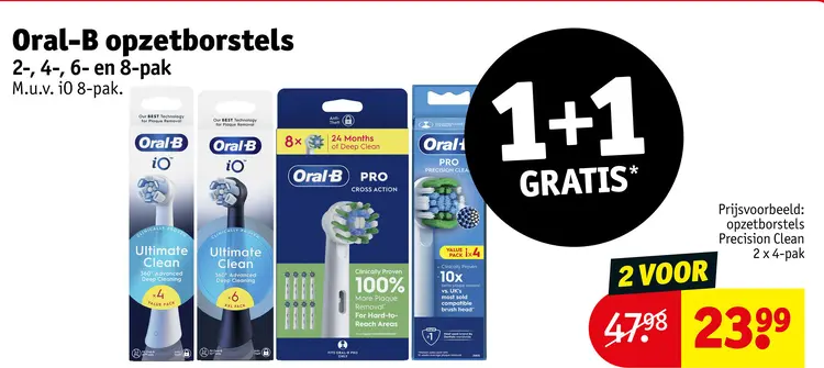 Aanbieding: Oral-B opzetborstels