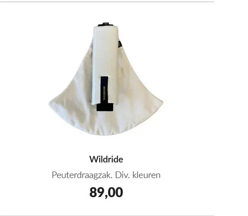 Aanbieding: Peuterdraagzak